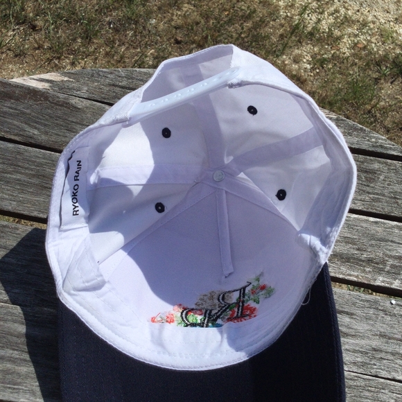 Ryoko Rain Floral Adjustable Baseball Cap - Picture 6 of 7
